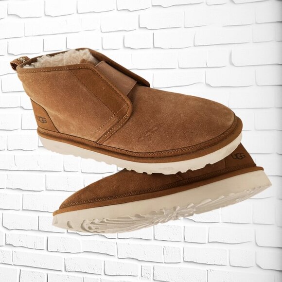 MENS UGG SHEEPSKIN BOOTIE SIZE 13 NWOT - Picture 6 of 12